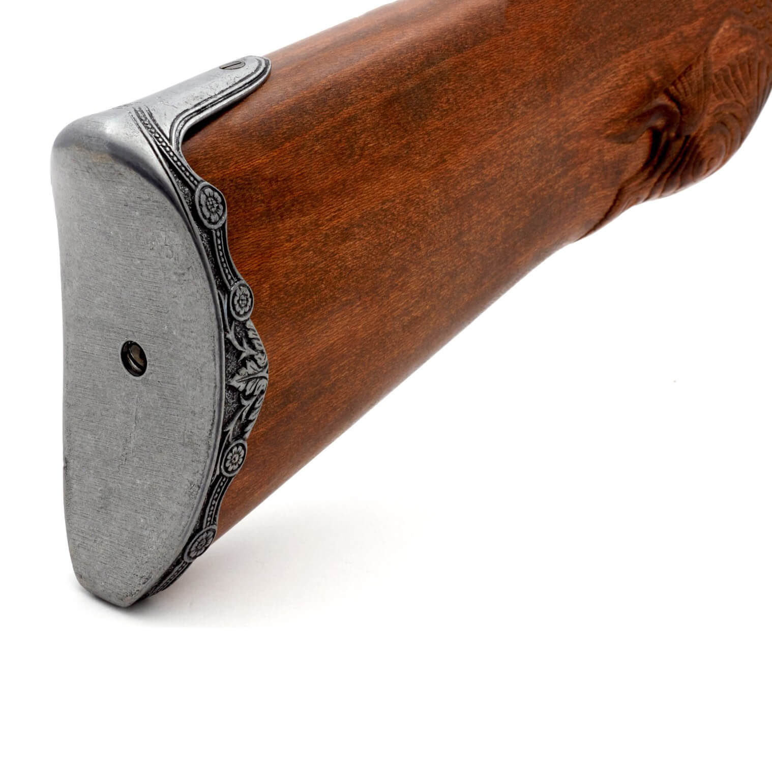 Espingarda de pederneira, França 1807, feita de madeira e metal