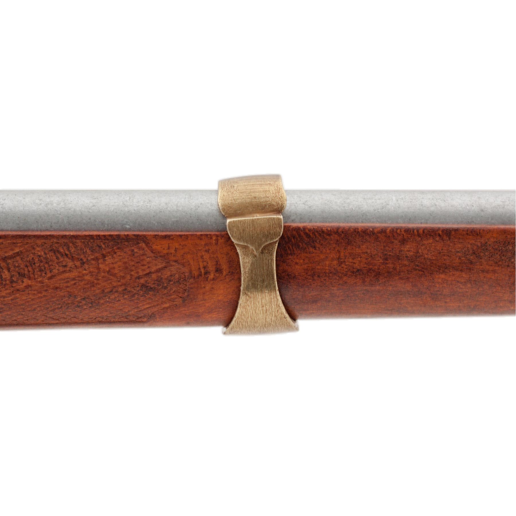 Rifle de Napoleón, Francia 1807, fabricado en madera y metal acabado latón