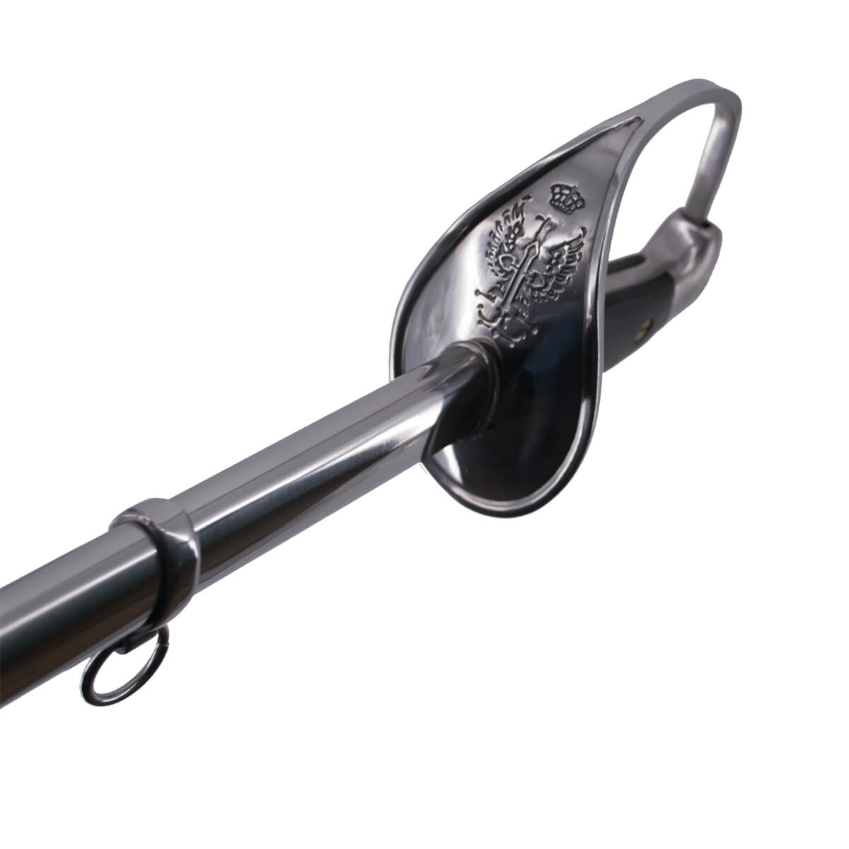 Unteroffizierssäbel der spanischen Armee mit Knauf und Nickel-Parier