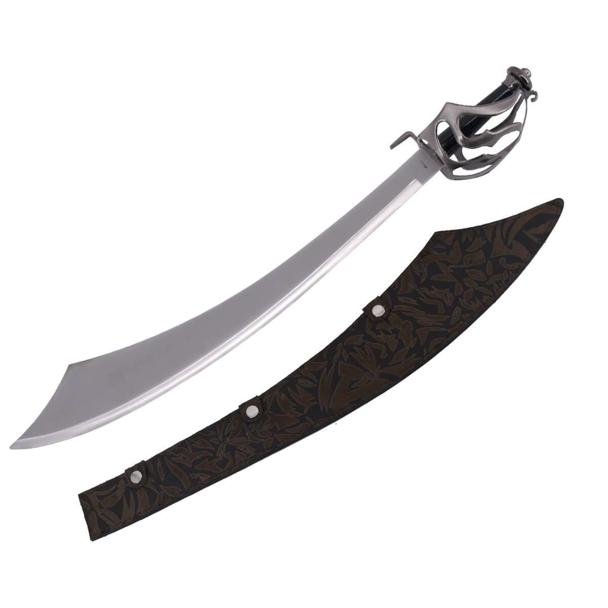 Sabre Piratas do Caribe com bainha preta