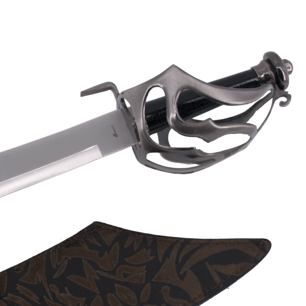 Sabre Piratas do Caribe com bainha preta