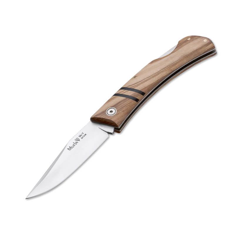Canivete Muela ZX 8OL com cabo de madeira de oliveira