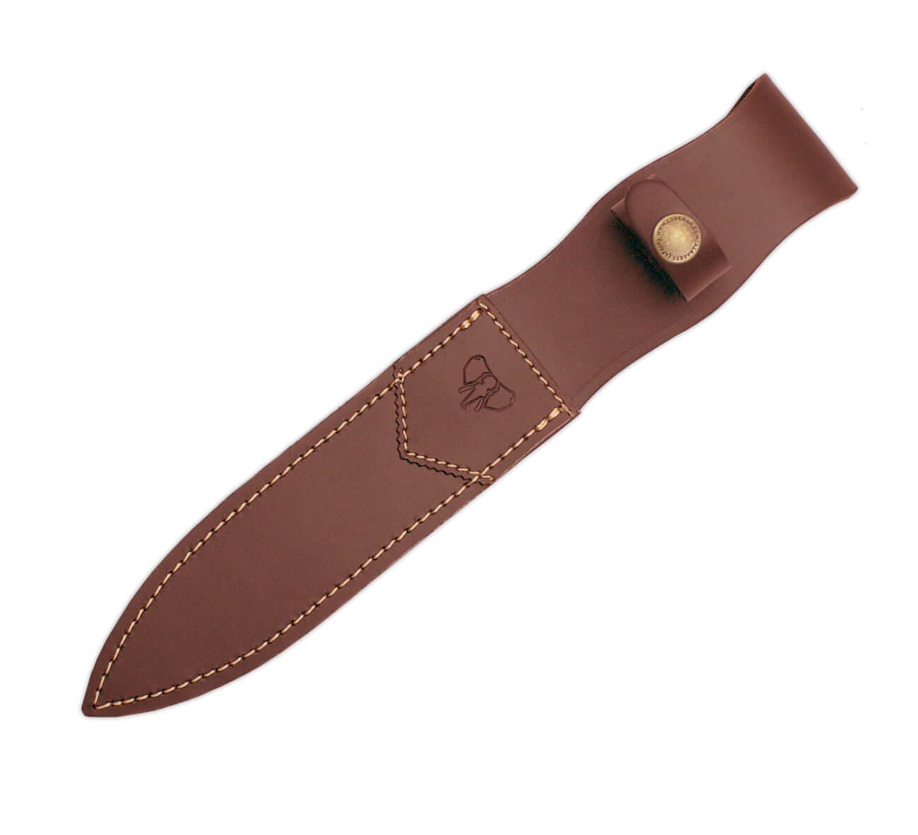 Daga monte Cudeman. Mango de madera de olivo satinado. Hoja 16,5 cm.