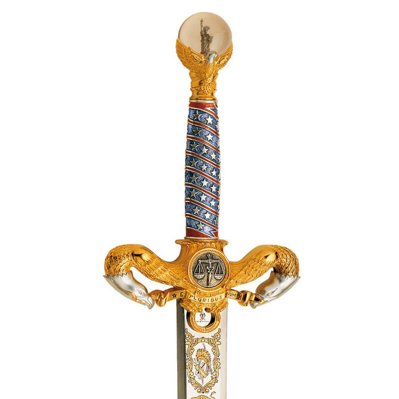 American sword with decorated handle Marto 760