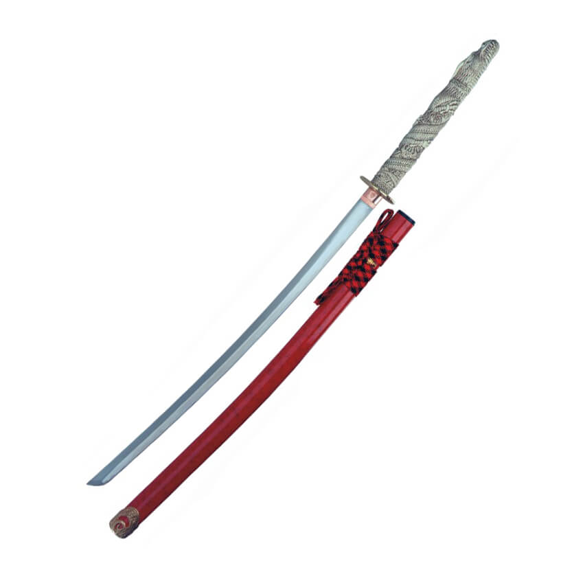 Duncan Macleod Katana com cabo de resina Marto Dragon Head HI8180