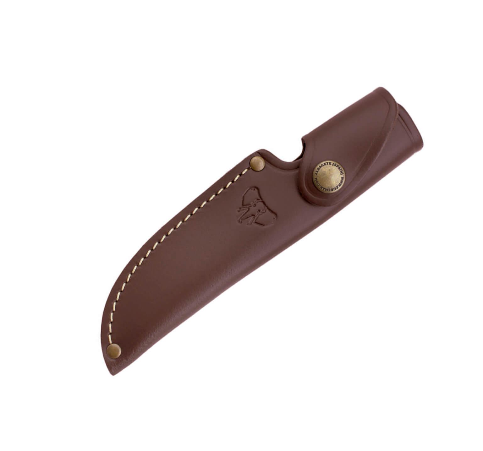 Cuchillo de caza Cudeman con mango de madera de olivo