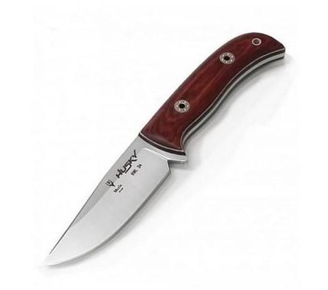 Cuchillo de caza Muela Husky con hoja de acero RWL34 y mango de t...