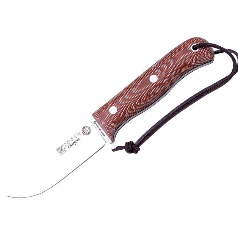 Cuchillo táctico BS9 campero mango micarta canvas marrón