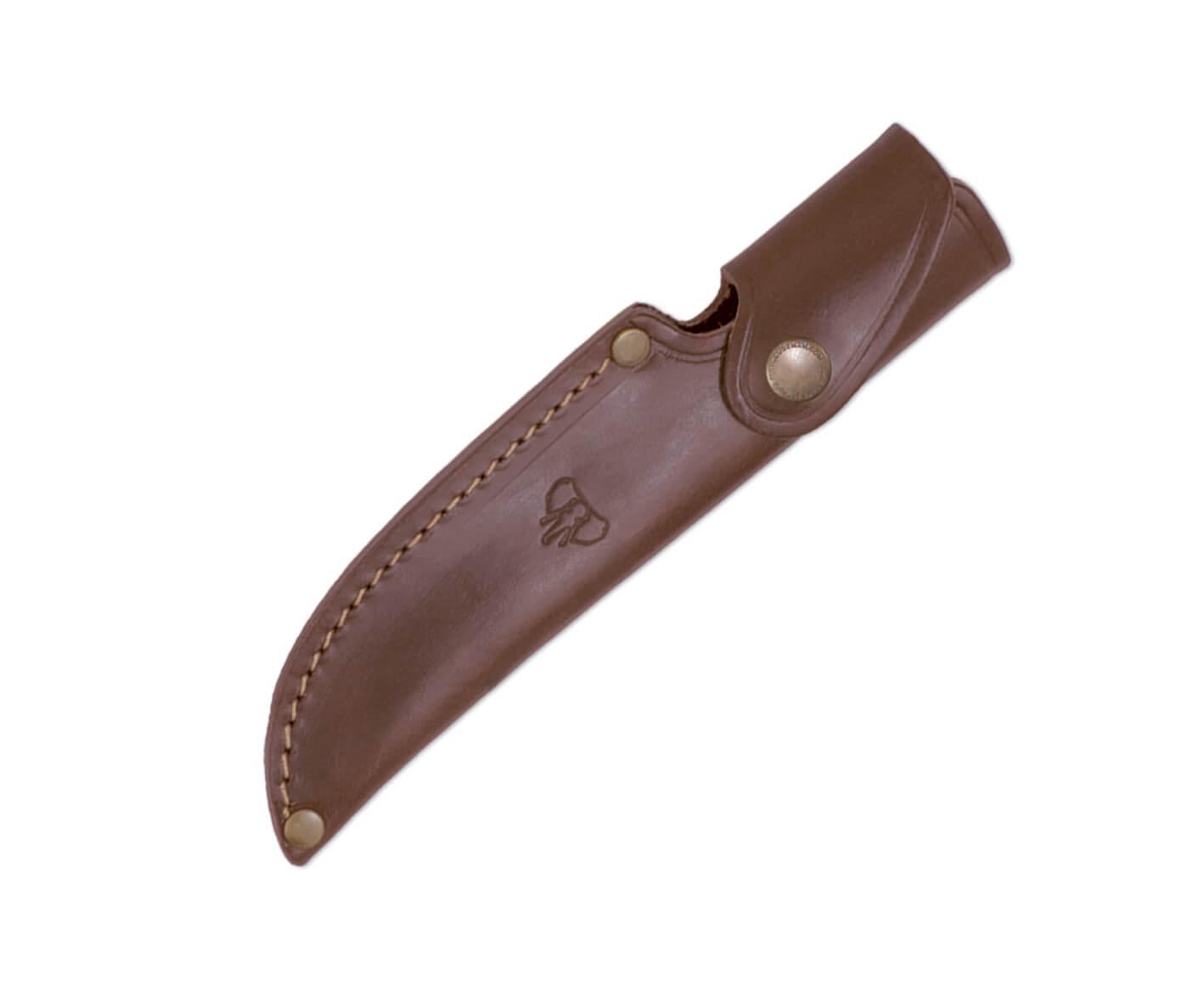 Cuchillo de caza Cudeman con punta drop point 290-R con puño de estamina y hoja de 11 cm