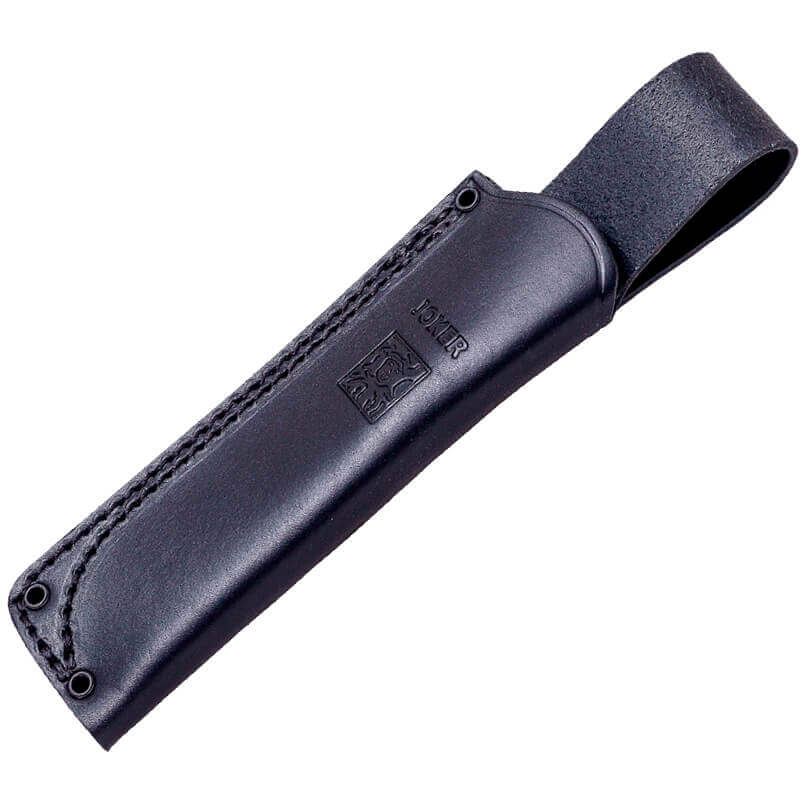 Cuchillo bushcraft Joker BS9 Ursus con mango de micarta negra y hoja de Böhler N695