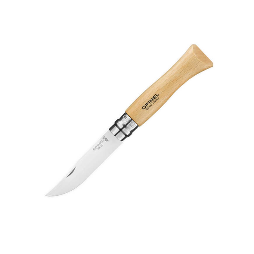 Opinel Nº 9 con hoja de acero inoxidable y mango de madera de hay...