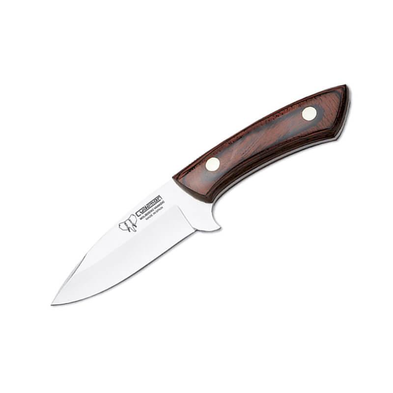 Cuchillo desollador Cudeman con puño de estamina, hoja 8,5 cm