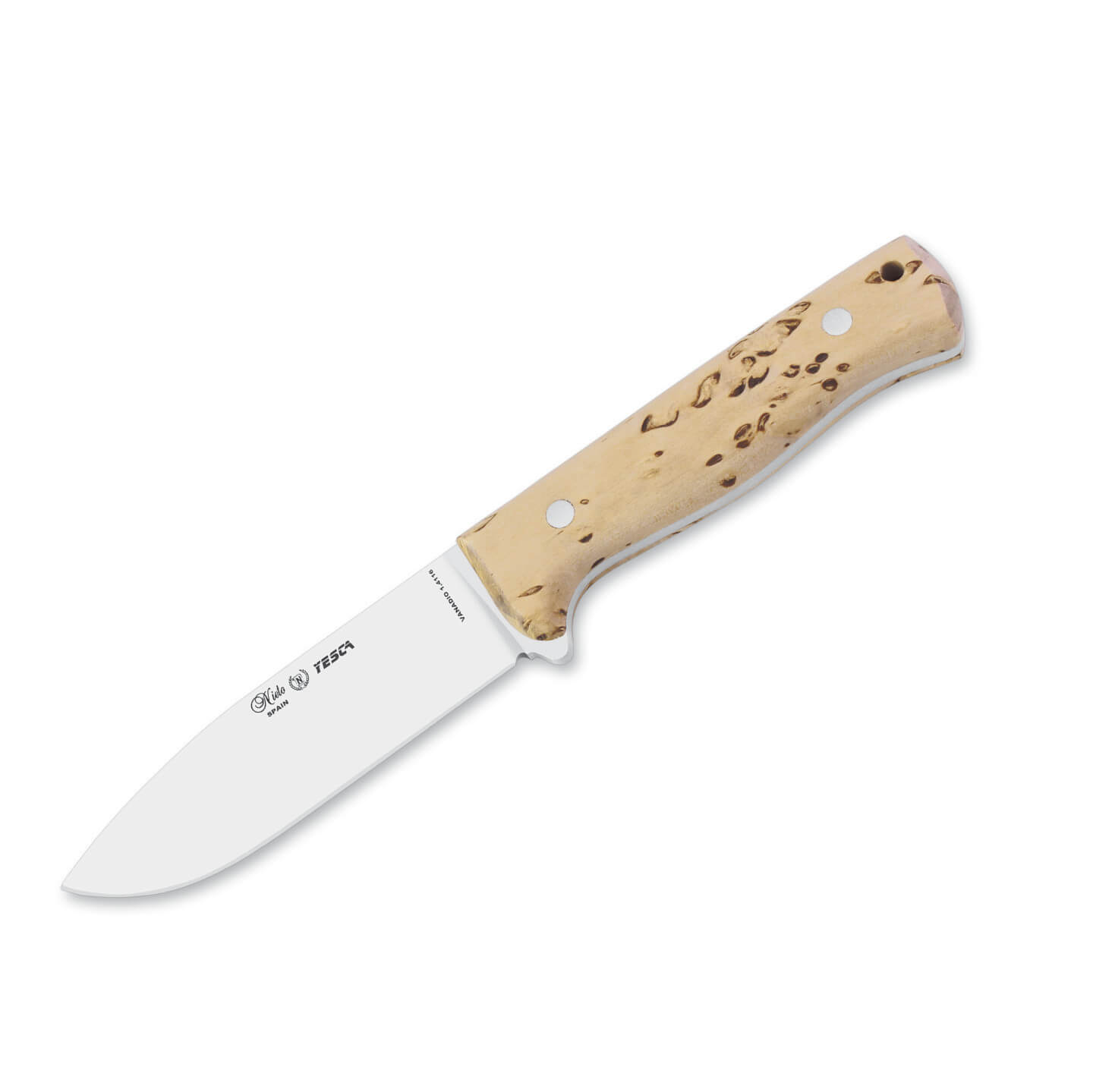 Cuchillo Nieto Yesca con mango de madera de abedul 1049-A