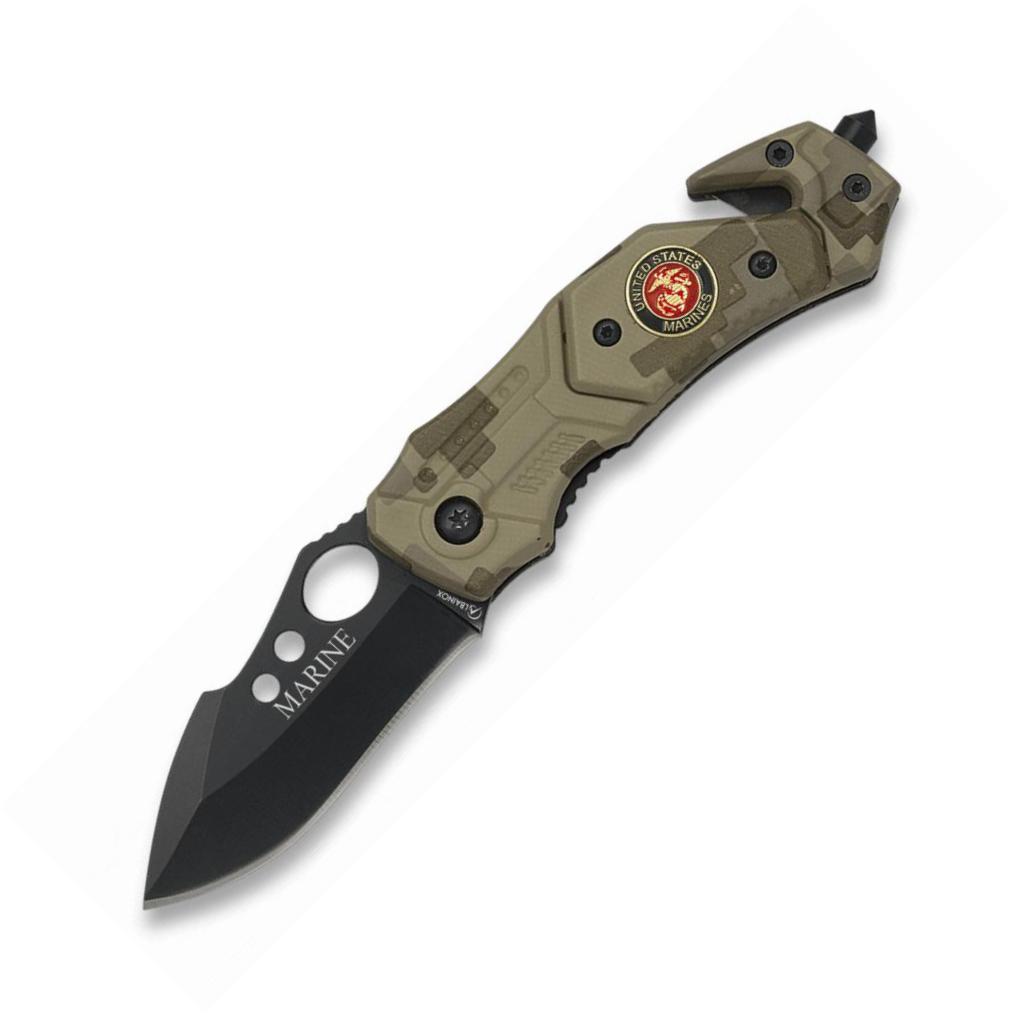 Canivete de segurança Albainox MARINE com ponta de quebra-vidros ...