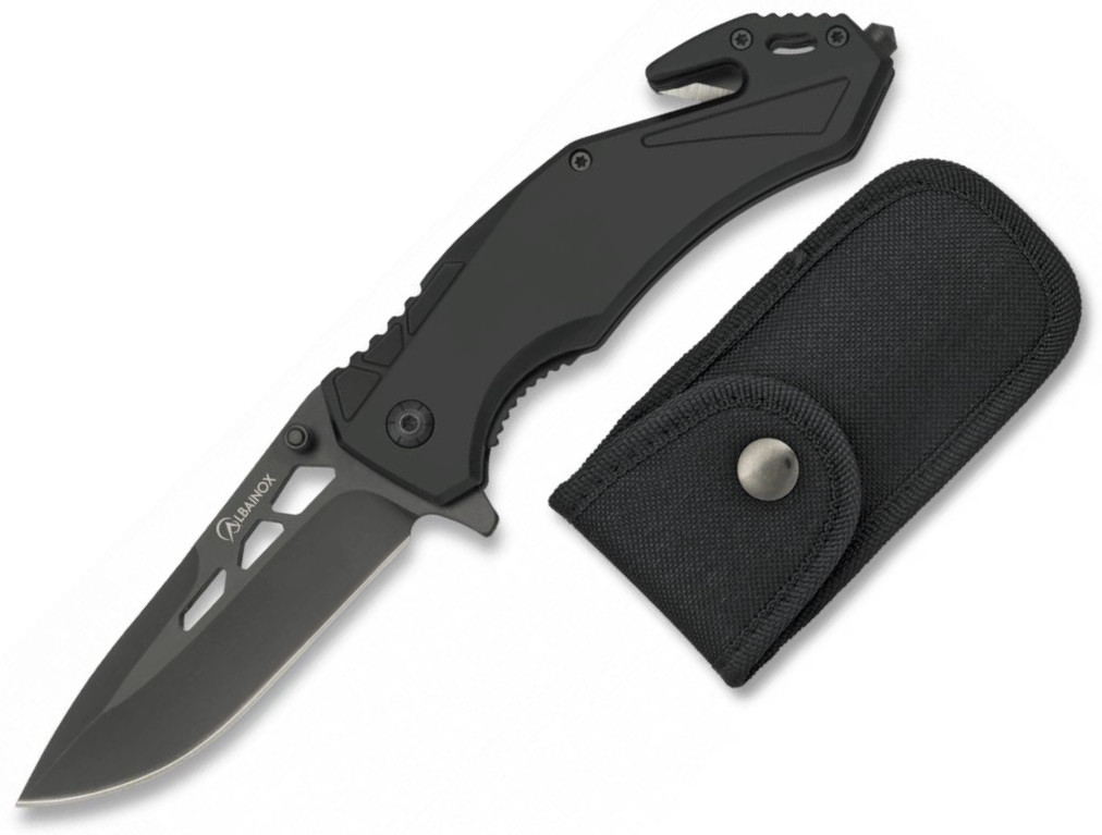 Navaja Albainox de seguridad con cutter para cinturón de segurida...