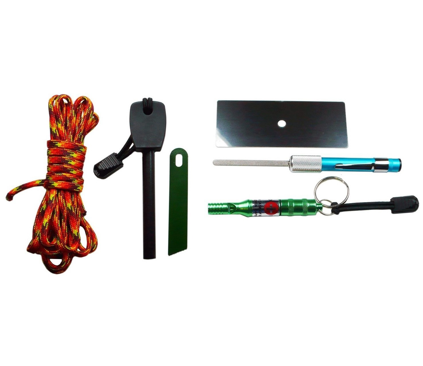 Faca Nieto chamán Macro com kit com cabo katex azul e lâmina de aço Böhler N690Co de 14,5 cm