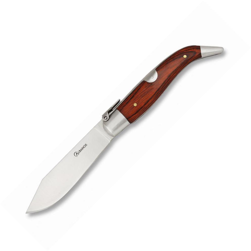 Navaja TEJA PASTORA Nº0 de acero carbono, mango de estamina y hoj...