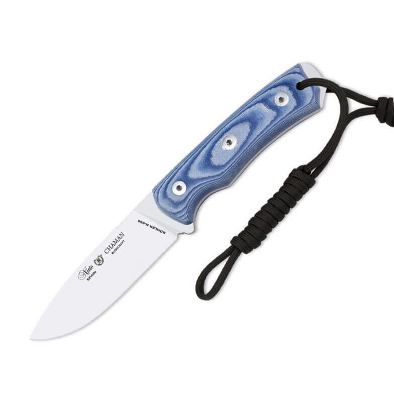 Cuchillo de supervivencia Nieto Chaman bushcraft con mango de Kat...