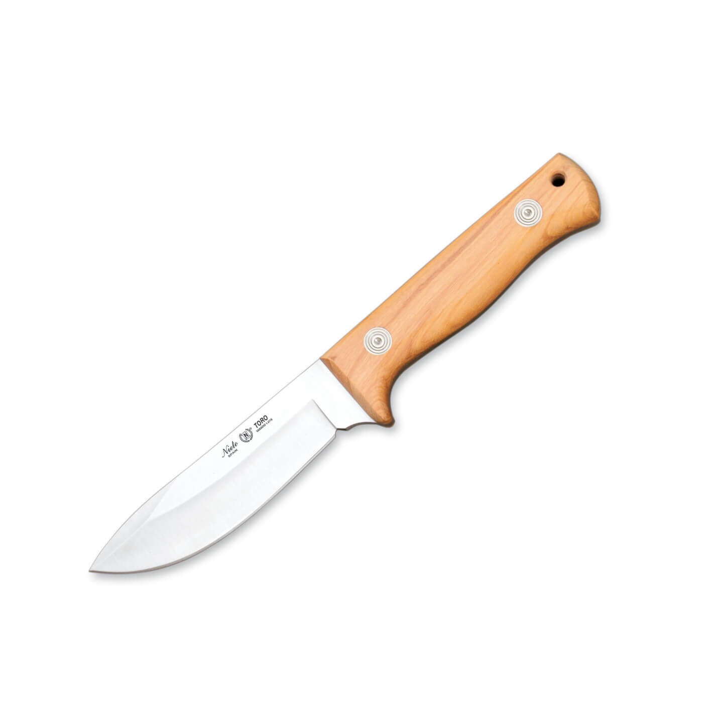 Cuchillo Nieto Toro con mango de madera de olivo y hoja de Vanadi...