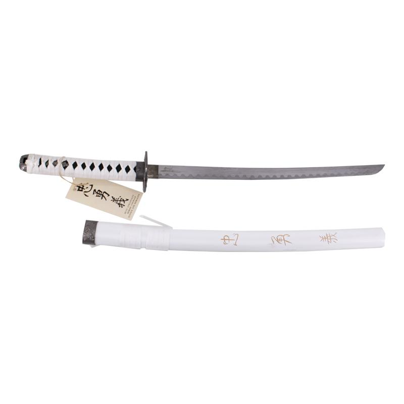 White decorative wakizashi Courage, Duty and Loyalty The Last Samurai